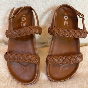 GAP Kids Braided Sandals Youth 3/4